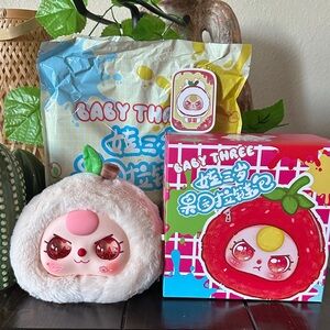 Baby Three Fruit Orchard Apple Special Glitter Eyes
Plush Series Blind Box